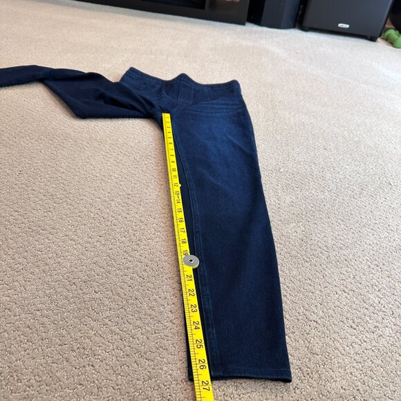 SPANX Jean-ish Ankle Leggings Pull On Shaping Jean Twilight Rinse MEDIUM #20018R - Picture 11 of 15